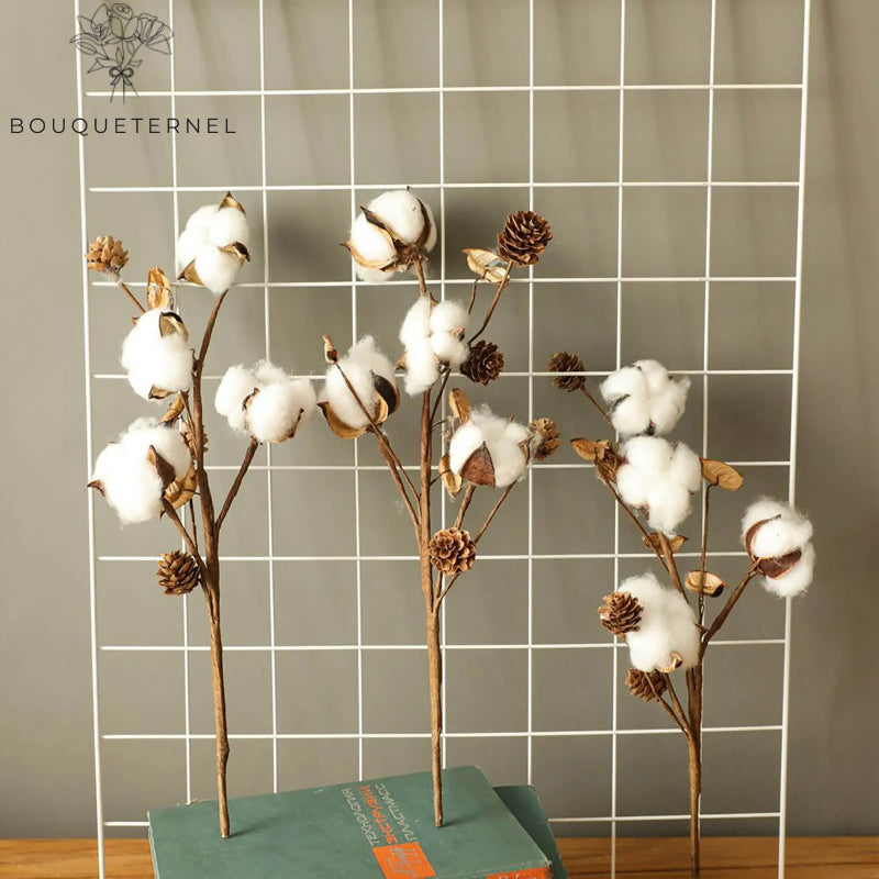 Branche Artificielle Décorative en Coton