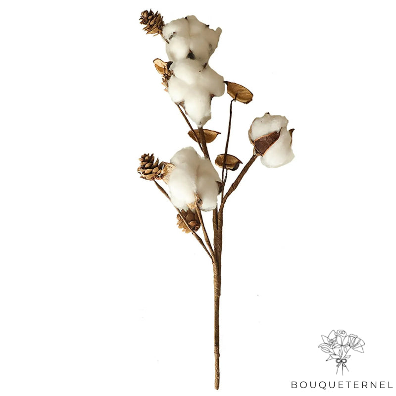 Branche Artificielle Décorative en Coton