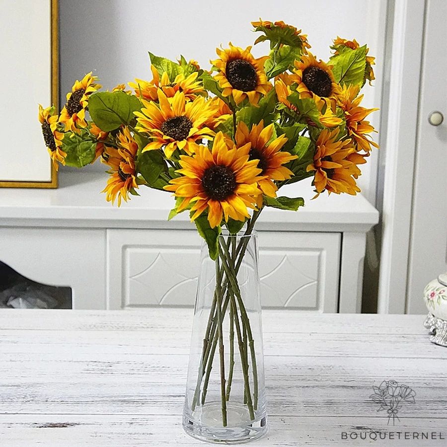 Tournesols Castanea Artificiels