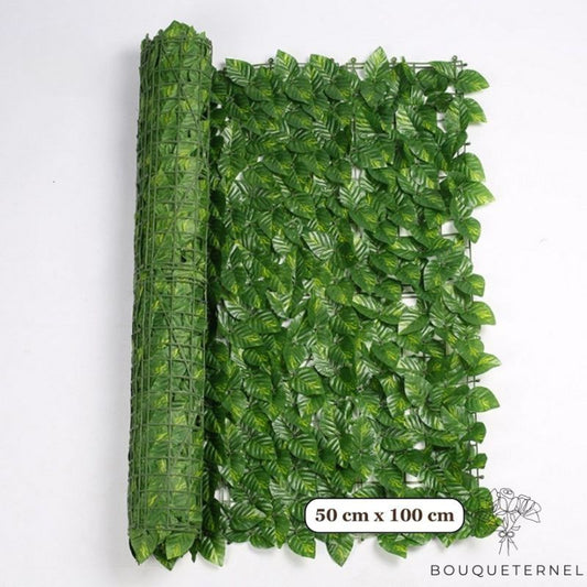 Brise Vue en Plastique Imitation de Feuillage