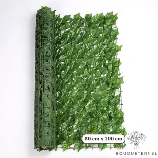 Brise Vue Imitation de Feuillage Vert