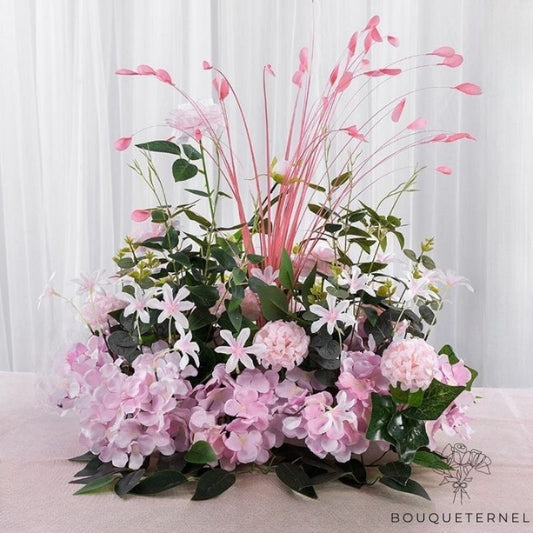 Centre de Table pour Mariage Chic Roses