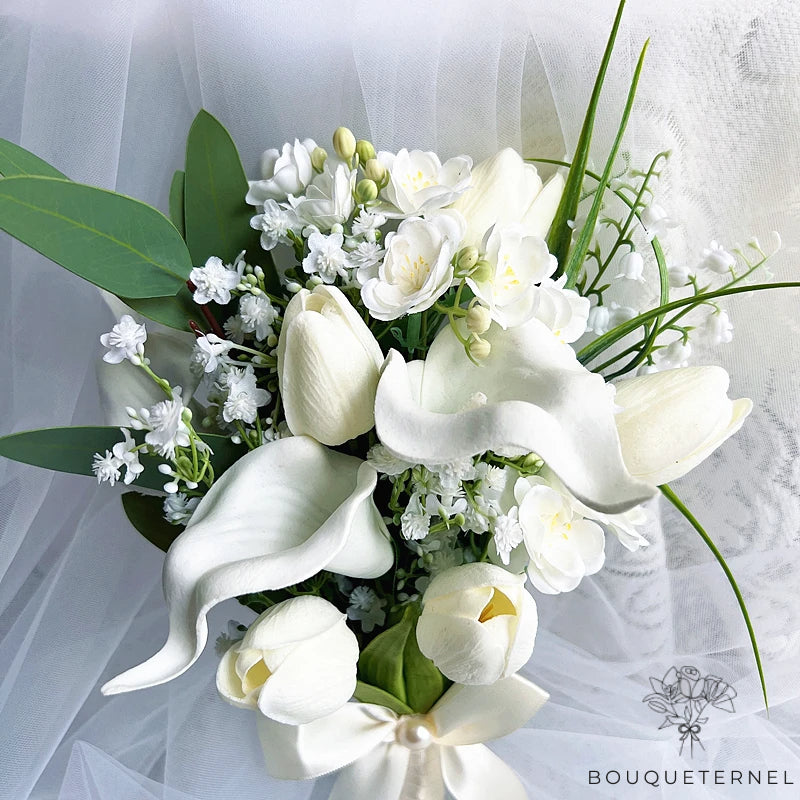 Bouquet Mariée Fleurs Artificielles