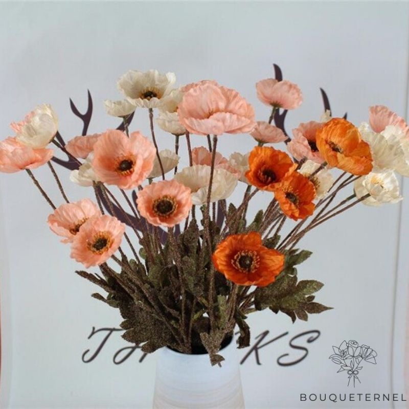 Coquelicots Strigosum Artificiels