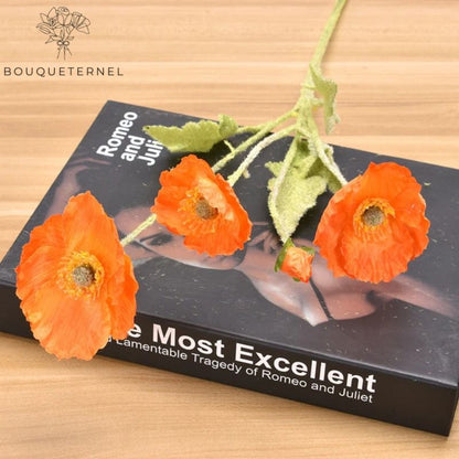 Coquelicots Apulum Artificiels Orange