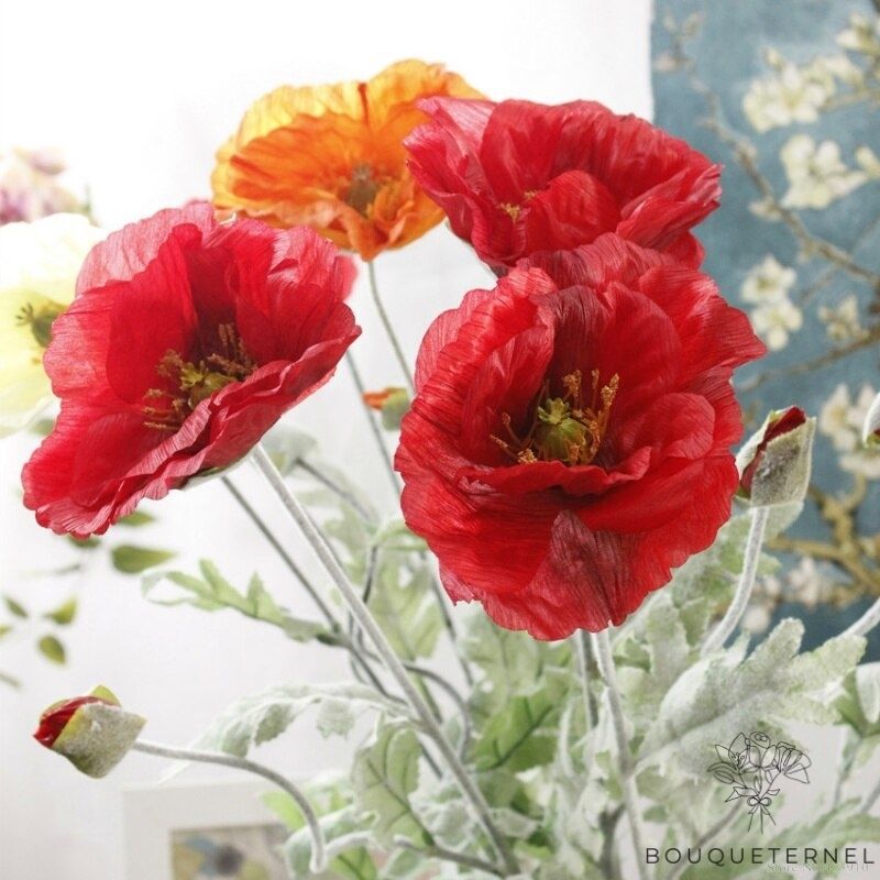Coquelicots Capsulis Artificiels