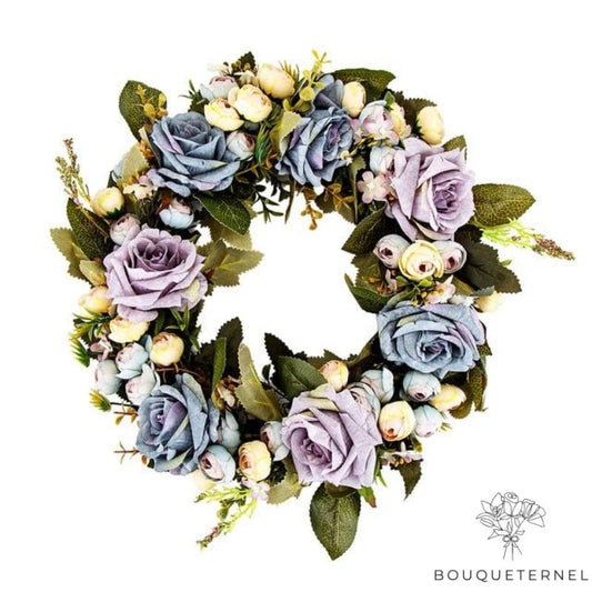 Couronne de Deuil Bleue