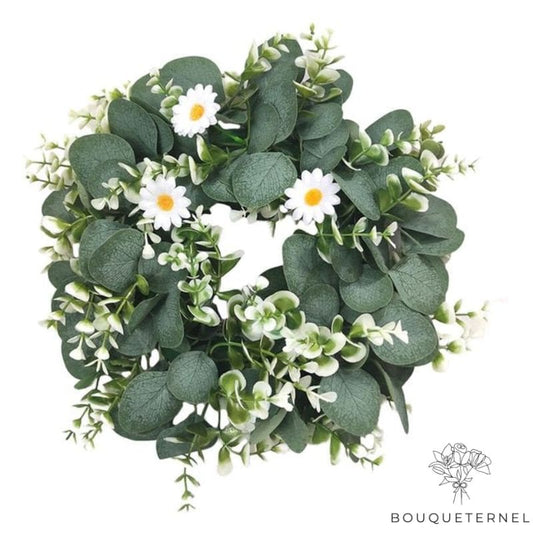 Couronne de Deuil Pas Cher Verte