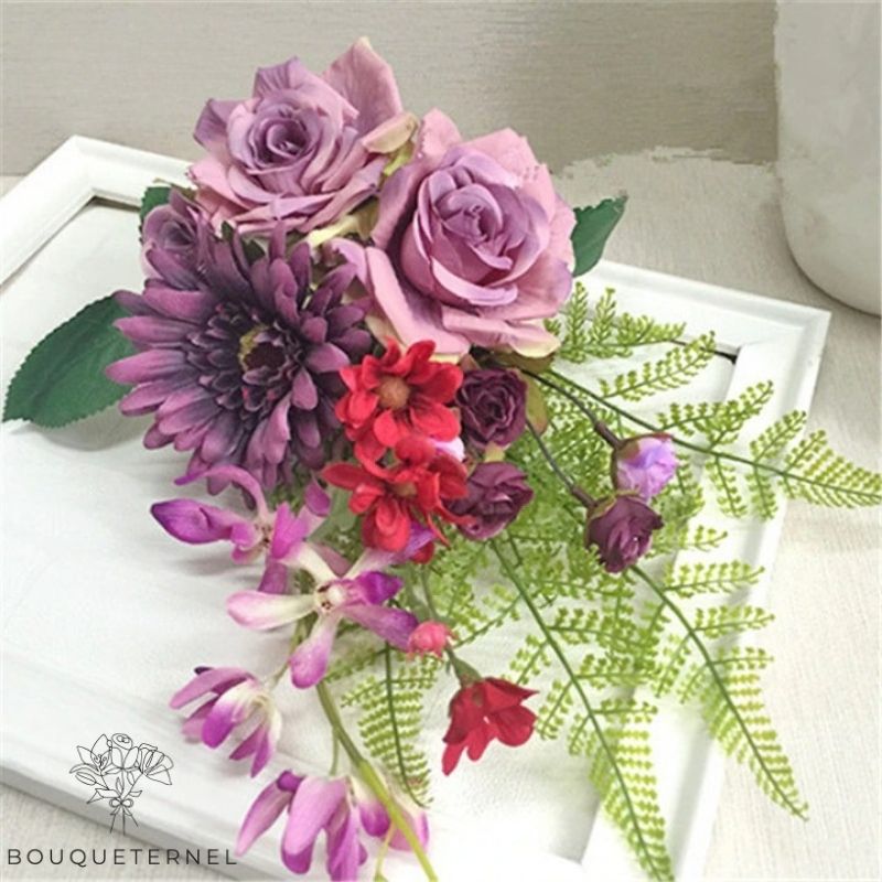 Décoration pour les Chaises de la Salle de Mariage Violette