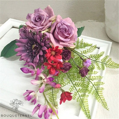 Décoration pour les Chaises de la Salle de Mariage Violette