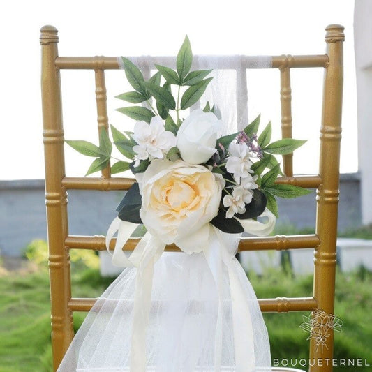 Décoration de Chaise Mariage Pas Cher