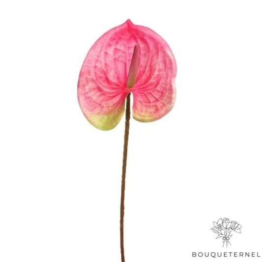 Fausse Fleur de Déco Rose