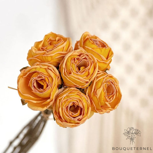 Fausse Rose Orange Orange