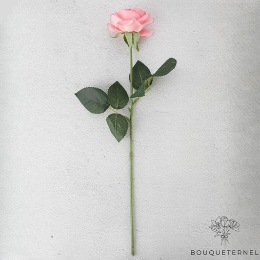 Fausse Rose de couleur Rose Rose