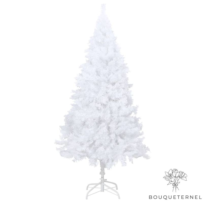 Faux Arbre de Noël Blanc