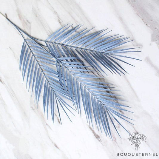 Faux Feuillage Bleu Exotique