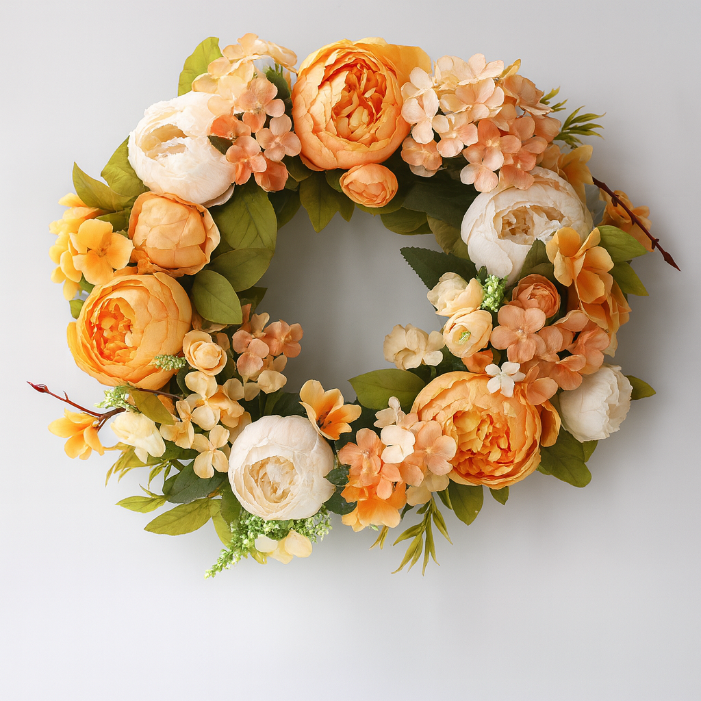 Couronne de Fleurs de Deuil