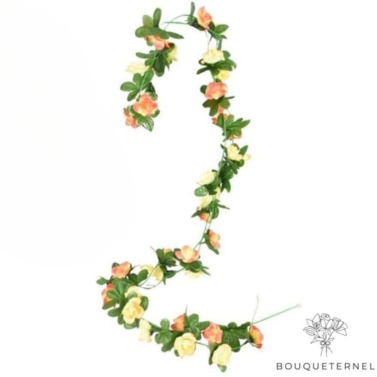 Fleur Artificielle Suspendue Jaune