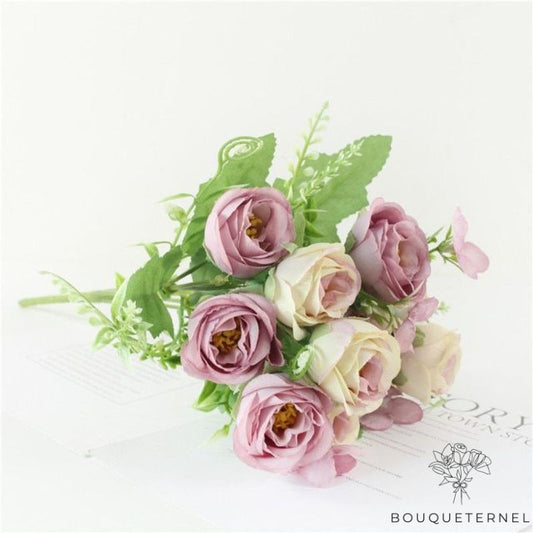 Fleurs Artificielles de Deuil Pas Cher Violette