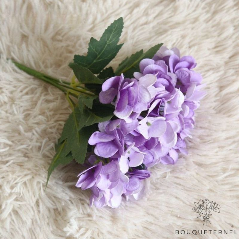 Fleurs Artificielles de Toussaint Pas Cher Violette