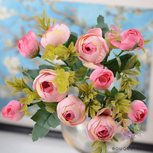 Fleurs de Cimetière de la Toussaint Rose