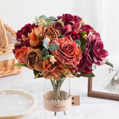 Fleurs de la Toussaint Orange bouquet