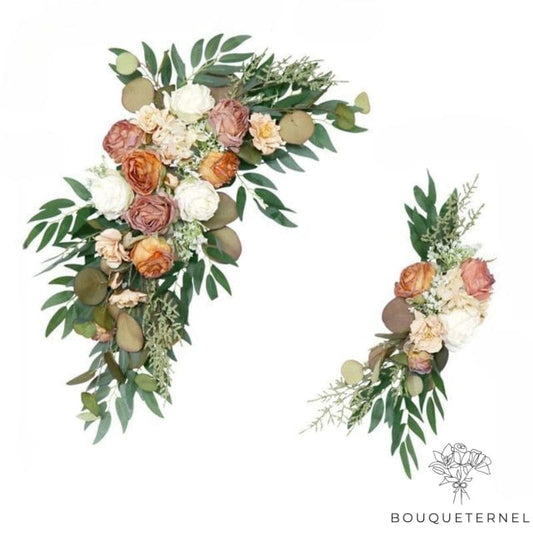 Gerbe de Fleurs pour Deuil Blanche