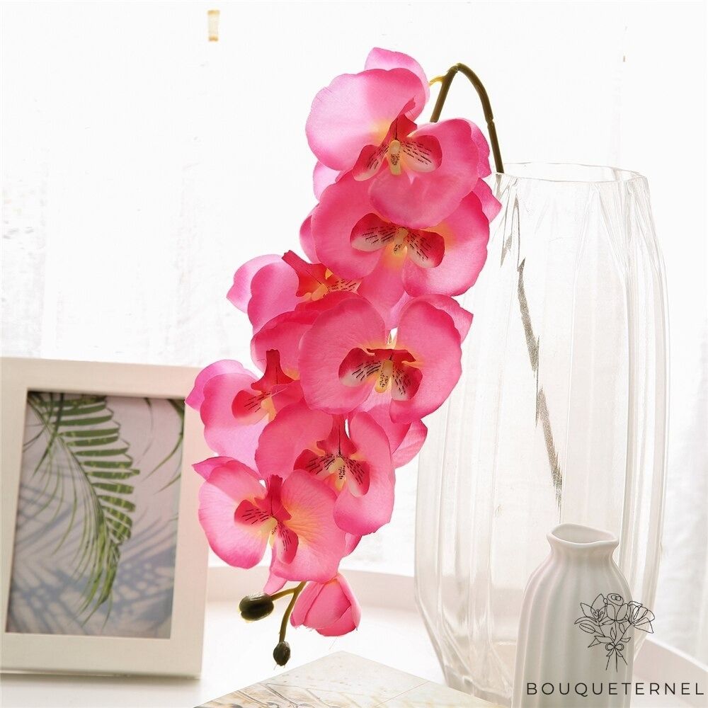 Orchidées Tetraspis Artificielles Rose