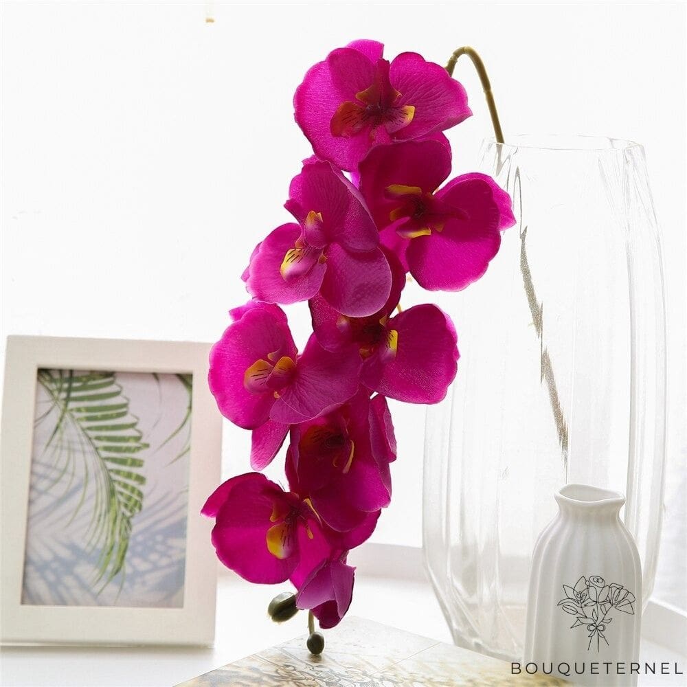 Orchidées Tetraspis Artificielles Violette
