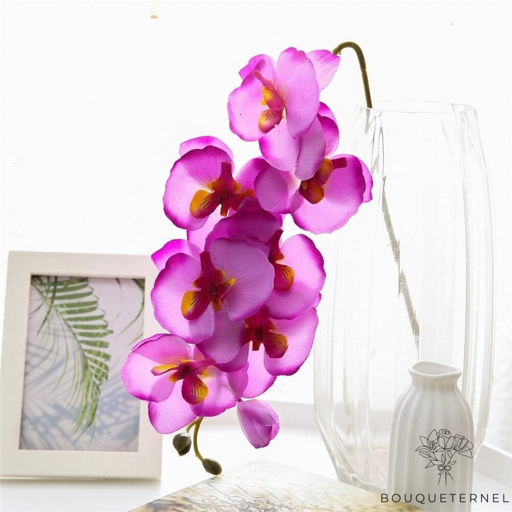 Orchidées Tetraspis Artificielles Violette Pâle