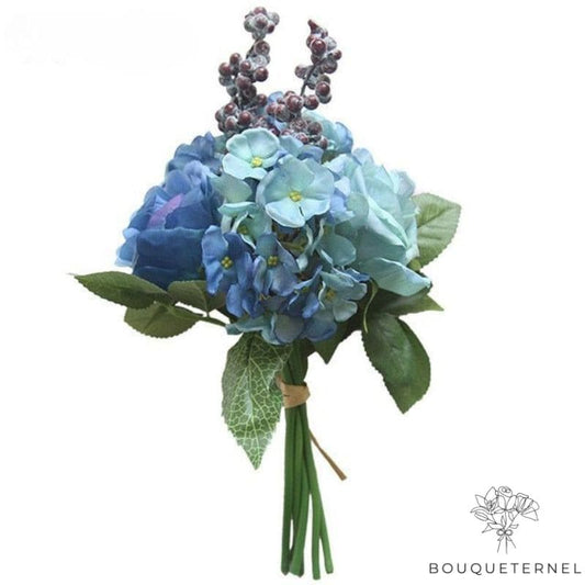 Hortensia Artificiel d'Extérieur Bleue