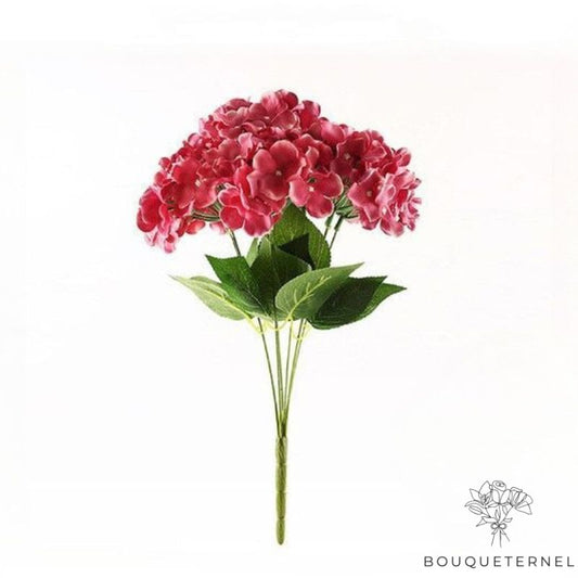 Hortensia Artificiel Rouge