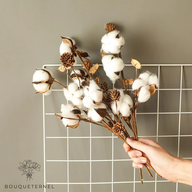 Branche Artificielle Décorative en Coton