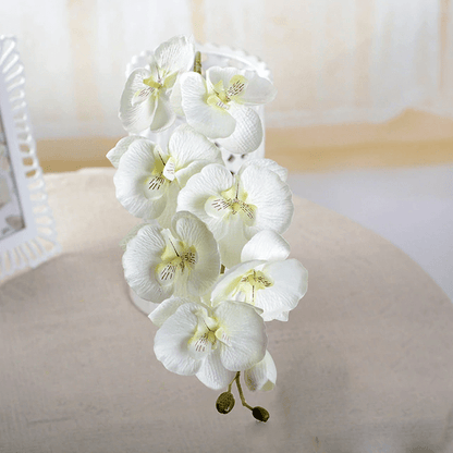 Orchidées Speciosa Artificielles Blanche