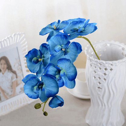 Orchidées Speciosa Artificielles Bleue