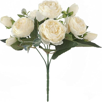 Pivoine Blanche Artificielle Blanche
