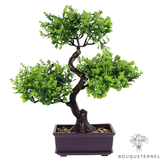 Mini Bonsai Artificiel Japonais Verte